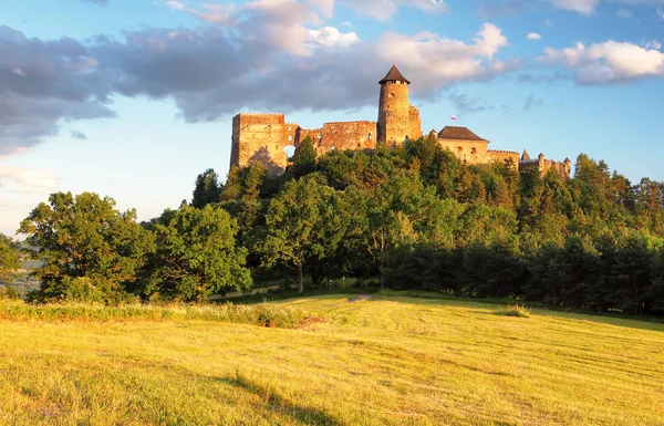 Stara Lubovna castelo na Eslováquia, Europa marco — Fotografia de Stock
