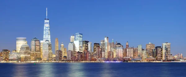 New York, Lower Manhattan skyline, United States of America — стоковое фото