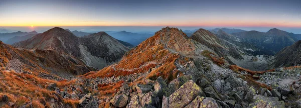 Slowakischer Berg im Herbst — Stockfoto