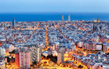 Bir gece, İspanya Barcelona