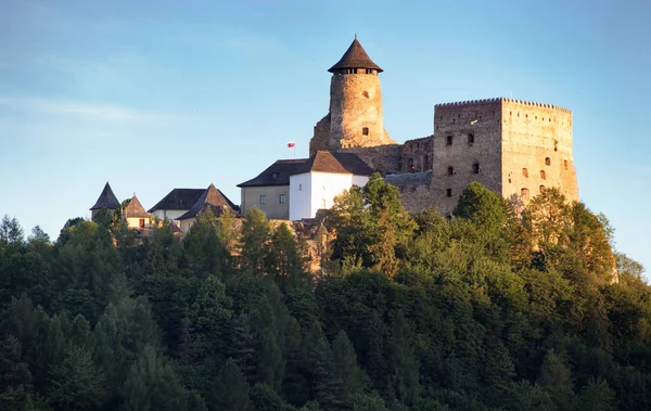 Castello di Stara Lubovna in Slovacchia, Europa punto di riferimento — Foto Stock