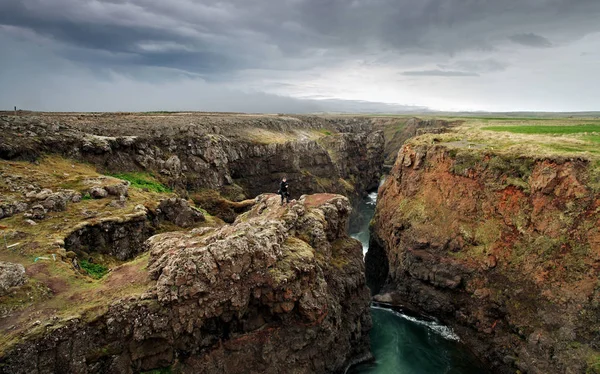 Canyon kolugil - IJsland — Stockfoto