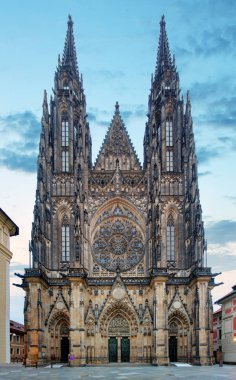 Prague - St. Vitus cathedral in Castle clipart