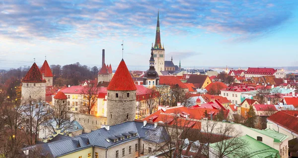 Staré město Tallin, Estonsko. — Stock fotografie