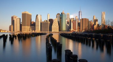 New York şehrinin silueti, ABD