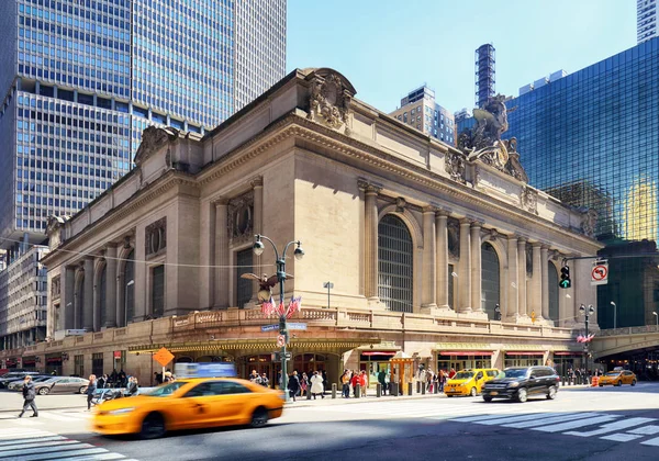 NOVA CIDADE DA IORQUE - 14 de abril: Histórico NYC, Grand Central Terminal a — Fotografia de Stock
