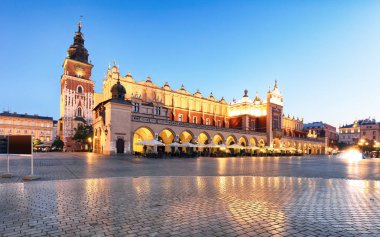 Krakow, Polonya geceleri