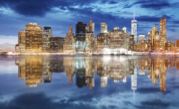 Manhattan Skyline, Nueva York — Foto de Stock