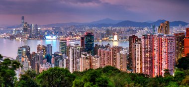 Hong Kong geceleri yükselişte, Çin - Asya