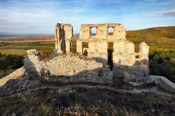 Ruin of castle Oponice - Slovakia, Oponicky — Stock Photo, Image