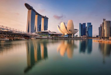 Gökdelenli Singapur gökdeleni- Asya