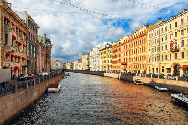 Embankment Moyka River Saint Petersburg Russia — Stock Photo, Image