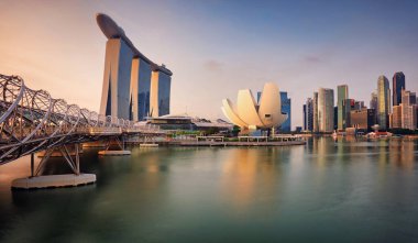 Gökdelenli Singapur gökdeleni- Asya