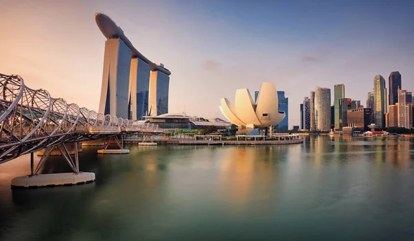 Σινγκαπούρη Ουρανοξύστης Ασία — Φωτογραφία Αρχείου