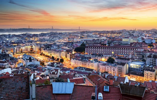 Panorama Lisboa Portugal — Fotografia de Stock