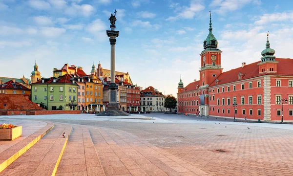 Panorama Starego Miasta Warszawie Polska — Zdjęcie stockowe