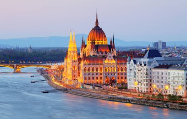 Gece Budapeşte - Parlamento, Macaristan