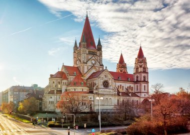 Viyana - Assisi Kilisesi 'nden Aziz Francis, Avusturya.