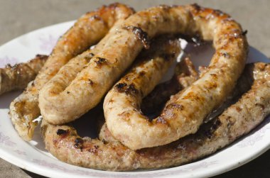 Kavrulmuş Tavuk sosis