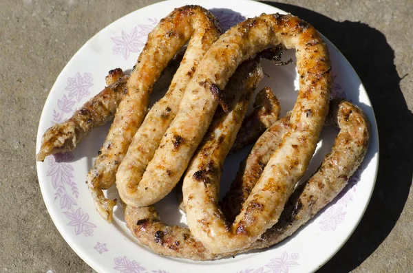 Kavrulmuş Tavuk sosis