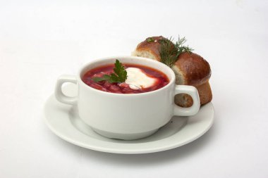 Geleneksel Ukrayna çorbası