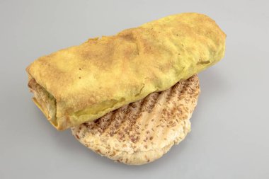 Julienne pita sandviç ile içinde 
