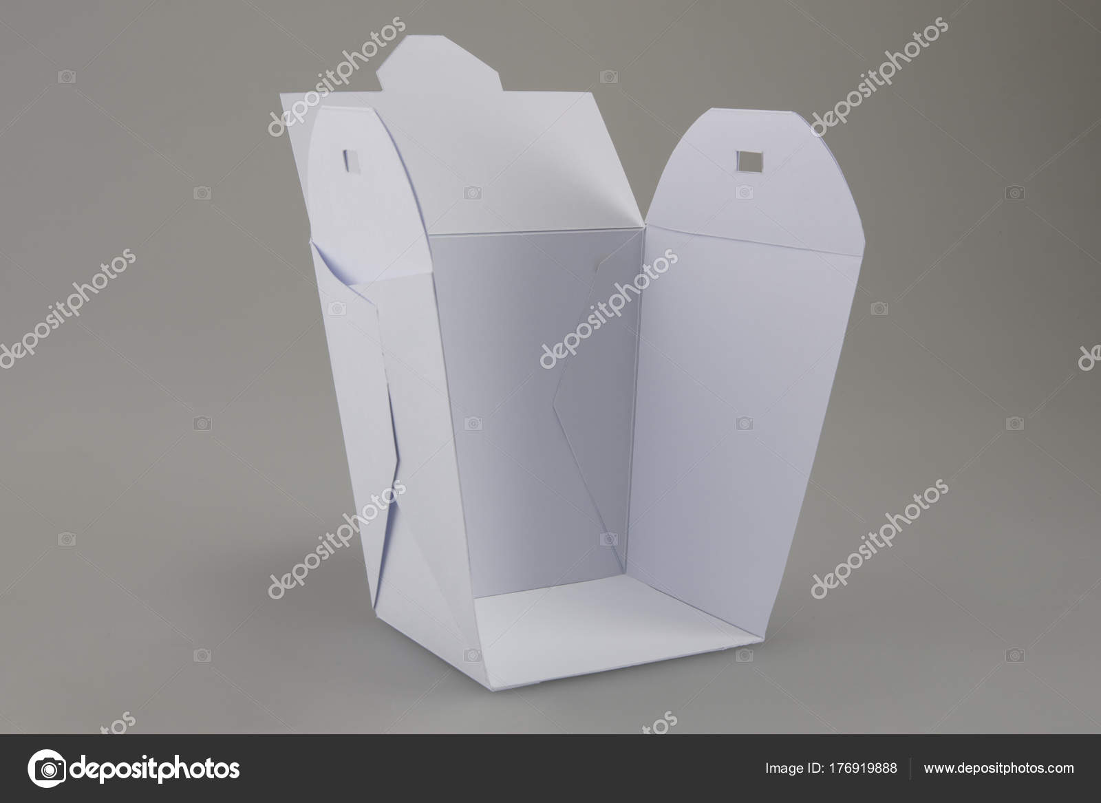 Download Mockup Wok Box Cut Out Part Show Contents Stock Photo Image By C Nechipas 176919888