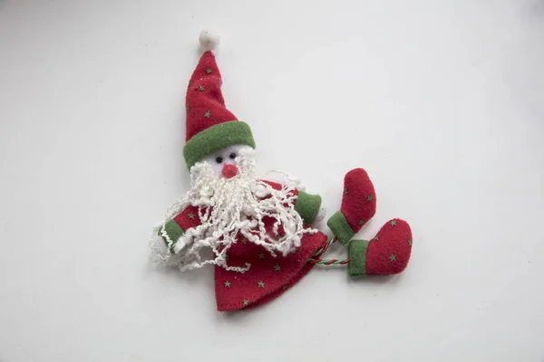 Новогодняя Игрушка Санта Клауса — стоковое фото