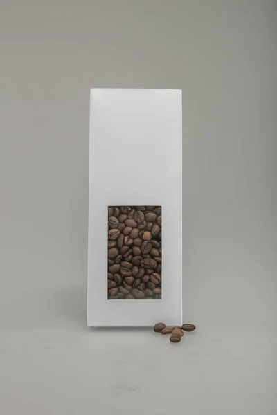 Mockup Vak Voor Koffie — Stockfoto