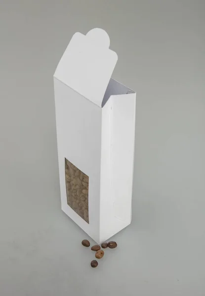  mockup kutusu kahve için