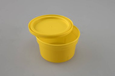 mock-up sarı gıda için kapsayıcı