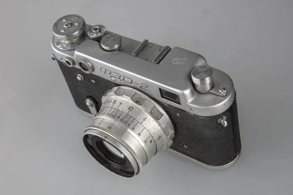 Oude Film Camera Fed — Stockfoto
