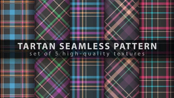 Ange klassiska tartan sömlös mönster. — Stock vektor