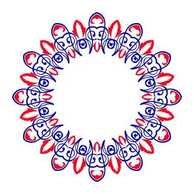 Soyut Tasarım için sembol veya logo süsü nesnesi