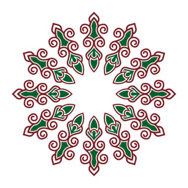 Soyut Tasarım için sembol veya logo süsü nesnesi