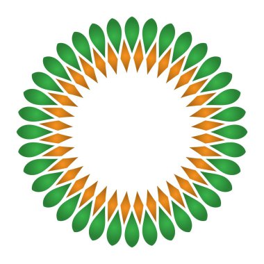 Soyut Tasarım için sembol veya logo süsü nesnesi