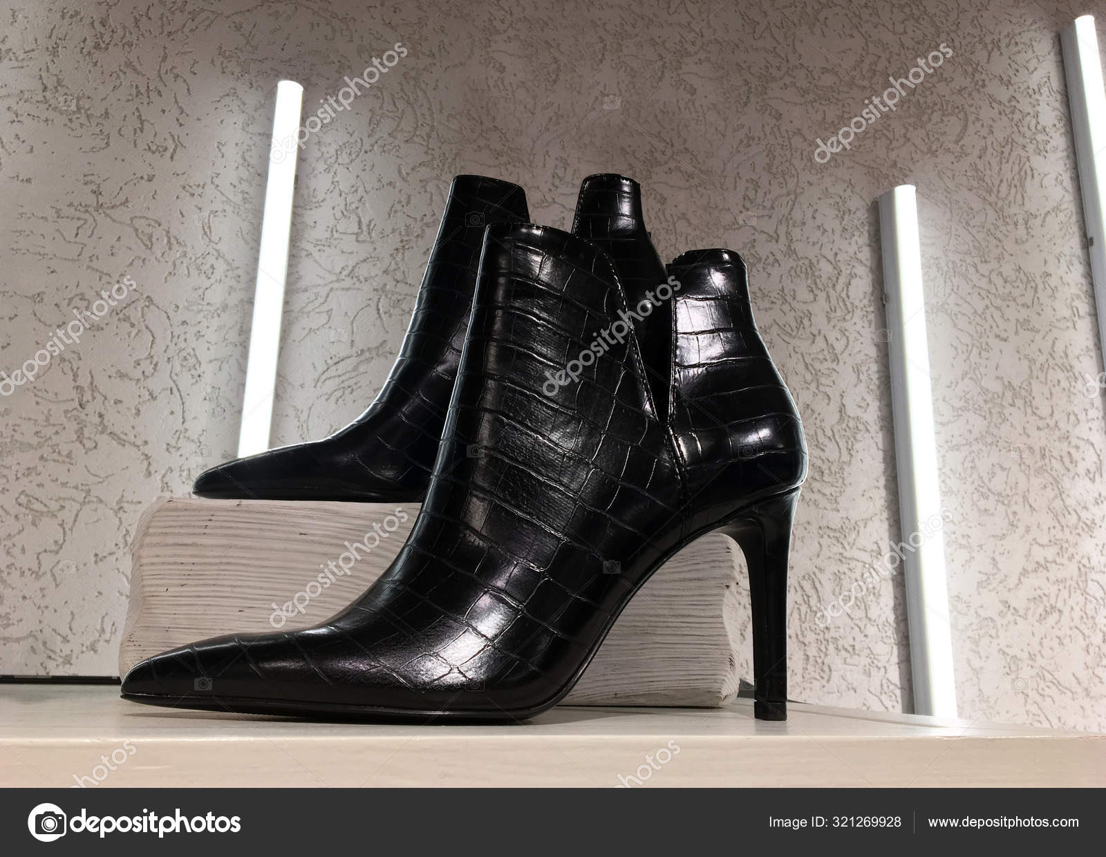 ladies high heels boots