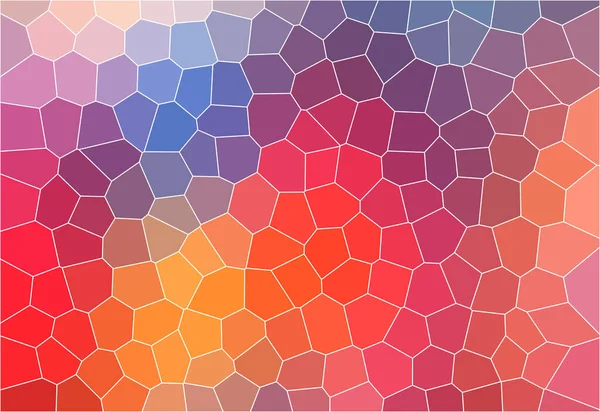Abstraktní Multicolor Broken Stained Glass Background Effect Illustration Texture Design — Stock fotografie