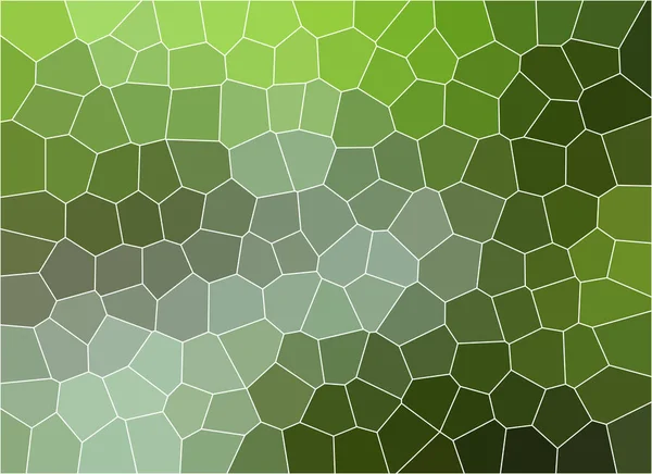 Abstraktní Green Broken Stained Glass Background Effect Illustration Texture Design — Stock fotografie