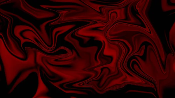 Abstract Red Psychedelic Liquefied Background Fluid Colorful Texture Digital Art — Stock Photo, Image