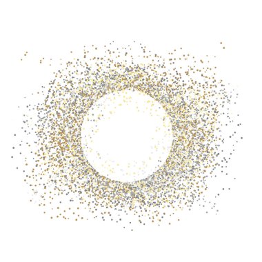 Vektör konfetileri sıçrama noktaları izole patlama renkleri