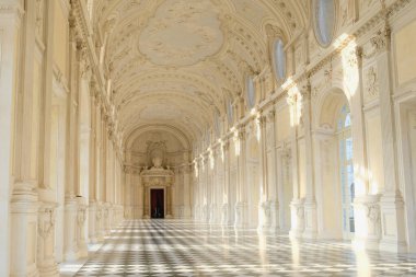 Venaria Reale Sarayı. Diana Galerisi..