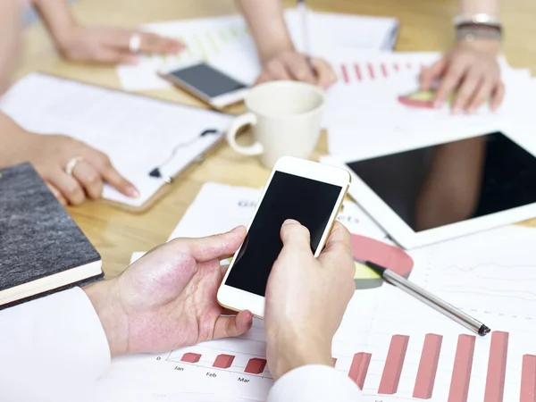 Business people meeting in office — Stock Photo, Image