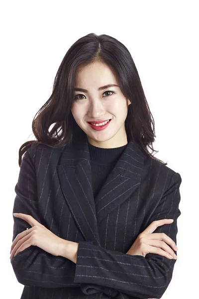 Портрет молодої азіатської бізнес-леді — стокове фото