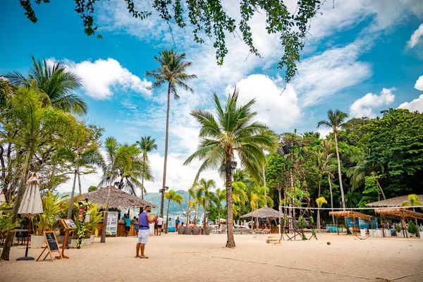 Phuket Tajlandia Listopada 2019 Paradise Beach Phuket Tajlandia Słynna Atrakcja — Zdjęcie stockowe