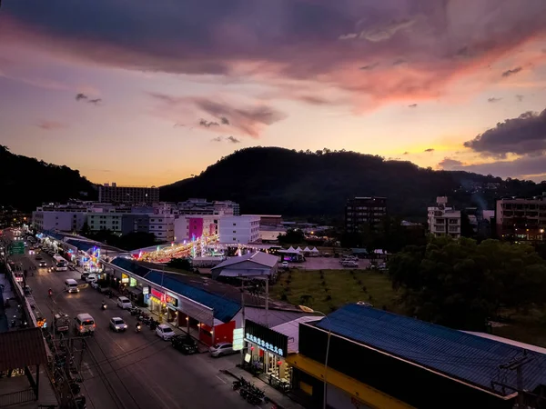 Phuket Tajlandia Listopada 2019 Kolory Zachodu Zmierzchu Phuket — Zdjęcie stockowe