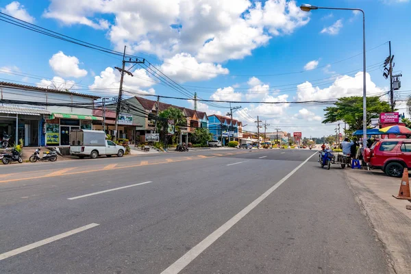 Krabi Town Thaiföld 2019 November Nang Beach Area Krabi Town — Stock Fotó