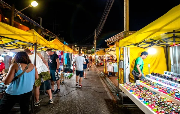 Krabi Town Thailand November 2019 Krabi Weekend Night Market Krabi — Stock Photo, Image