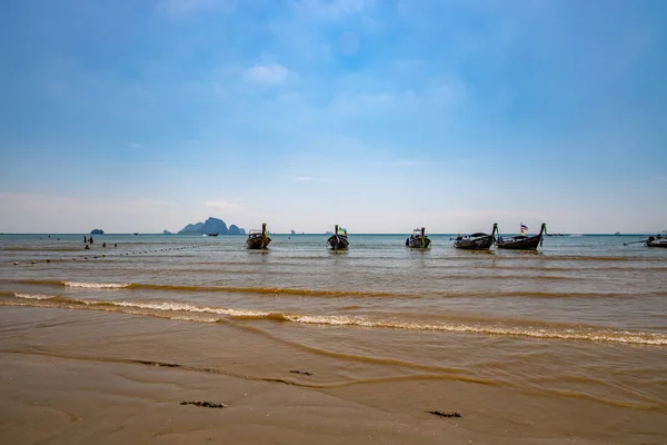 Krabi Kasabası Tayland Kasım 2019 Tayland Krabi Kentindeki Nang Sahili — Stok fotoğraf