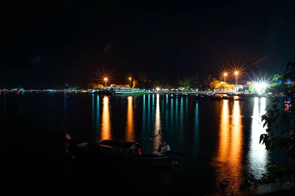 Tayland Daki Phi Phi Adası Nda Andaman Denizinde Uzun Süre — Stok fotoğraf